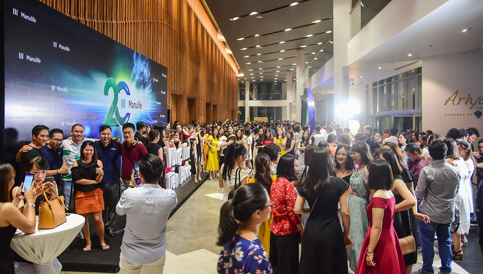 Tổ chức sự kiện tri ân khách hàng Manulife