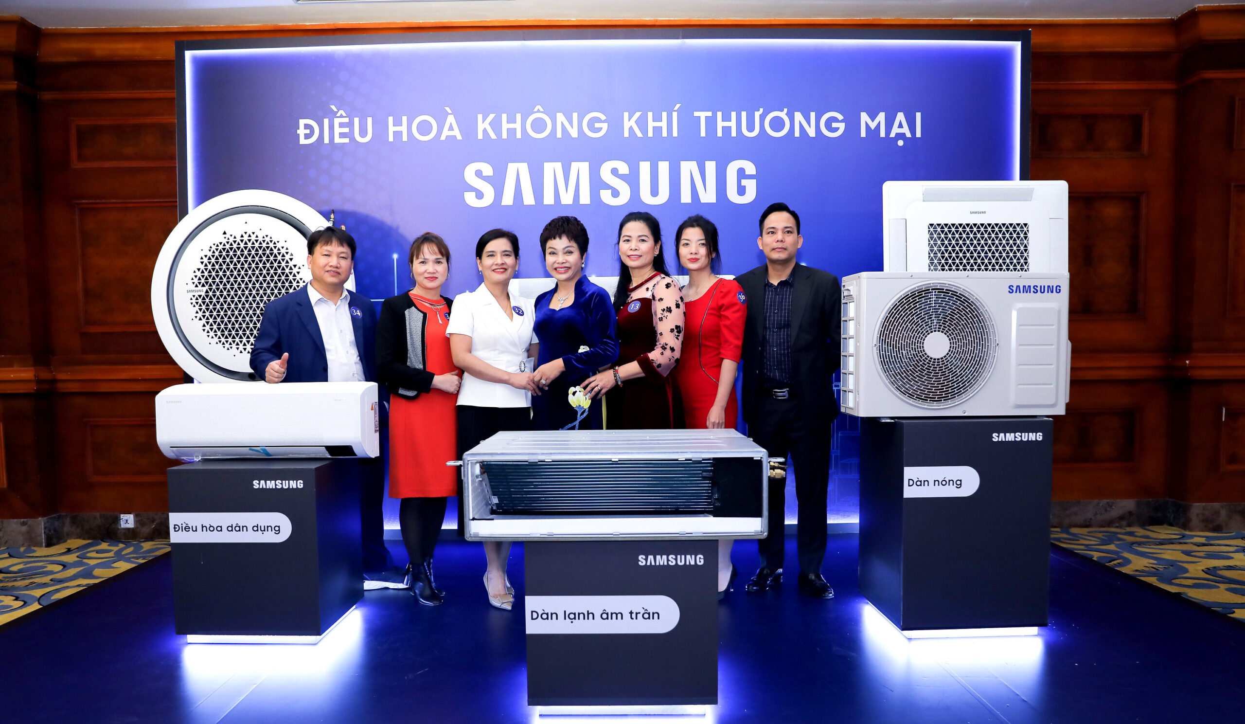 Hội nghị ra mắt sản phẩm điều hòa không khí của Samsung