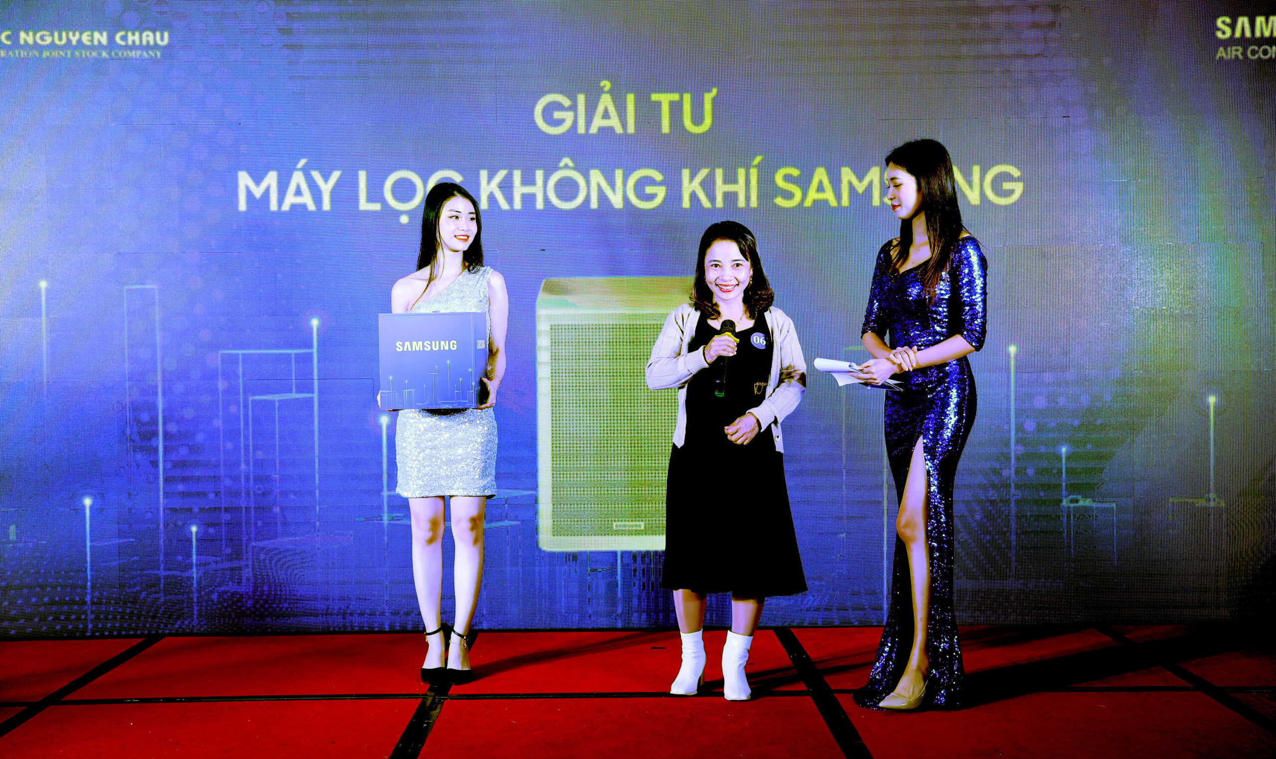 Hội nghị ra mắt sản phẩm điều hòa không khí của Samsung