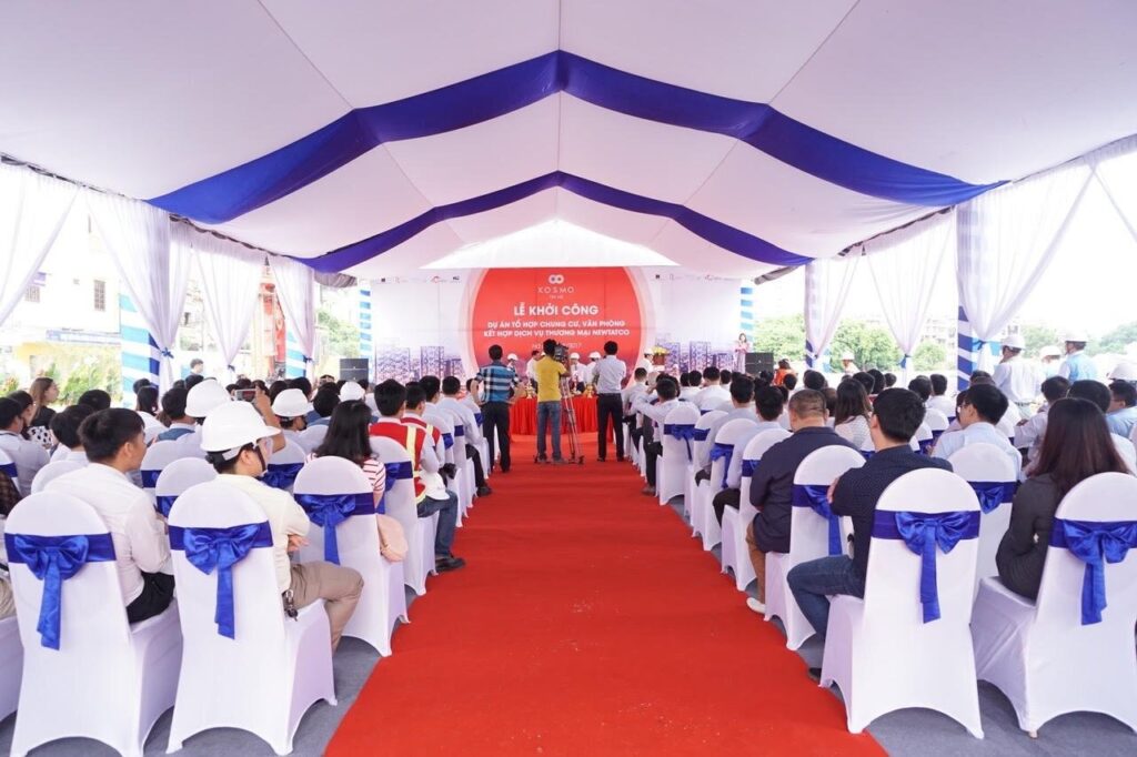 Tổ chức sự kiện khởi công động thổ chuyên nghiệp