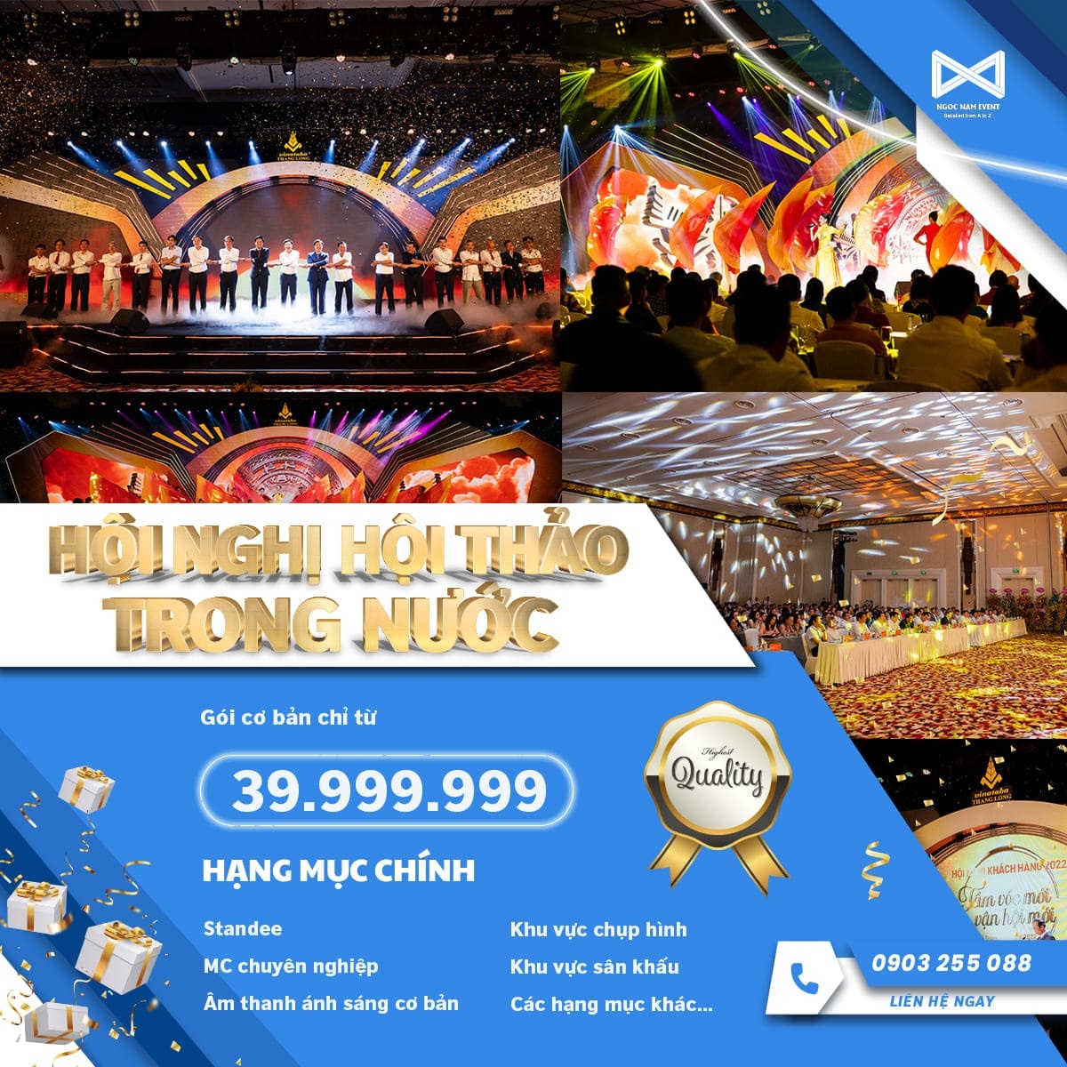 BÁO GIÁ CHI PHÍ TỔ CHỨC HỘI NGHỊ, HỘI THẢO TẠI HÀ NỘI