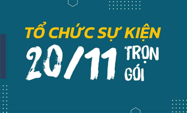 tổ chức sự kiện ngày Nhà giáo Việt Nam