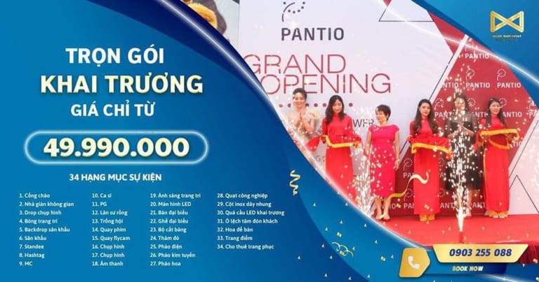 To Chuc Su Kien Khai Truong Cua Hang 3