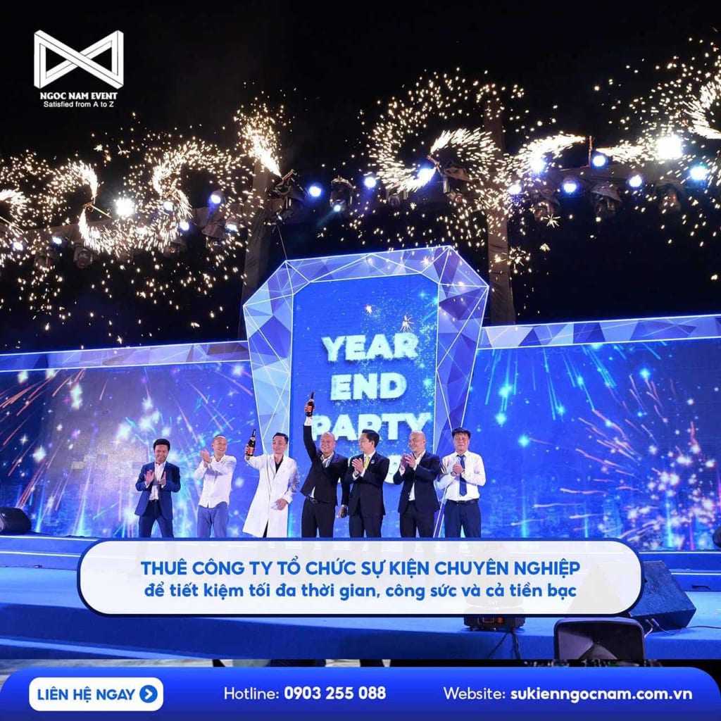 Tổ chức Gala cuối năm công ty chuyên nghiệp thành công