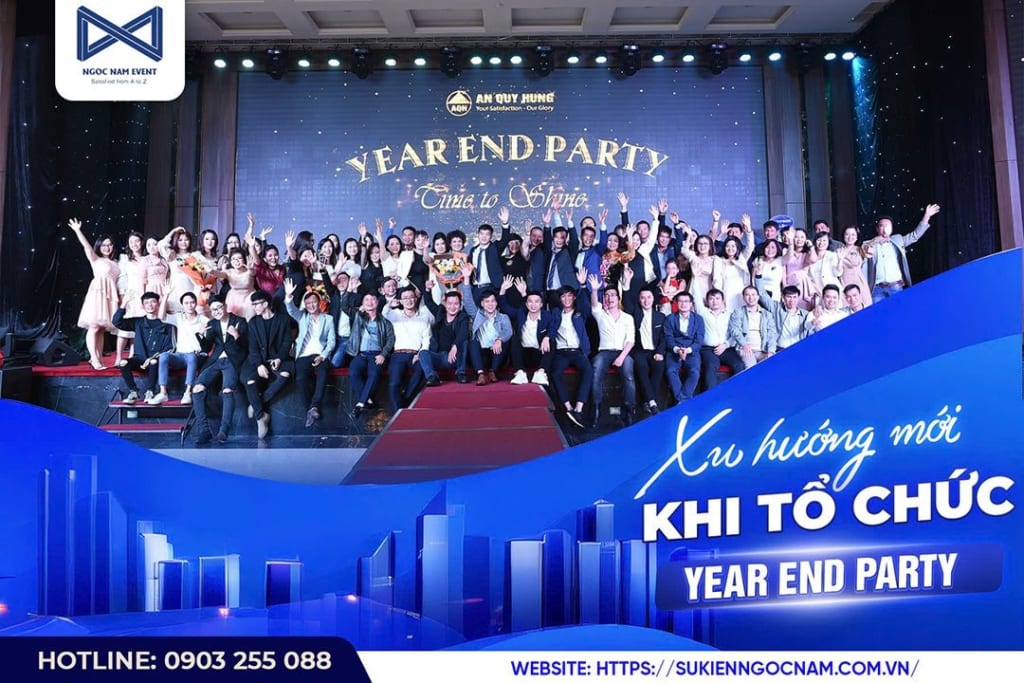 Tổ chức Gala tổng kết cuối năm chuyên nghiệp, ấn tượng, thành công