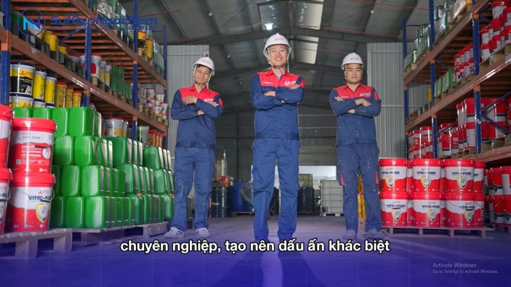 Dịch vụ Film doanh nghiệp chuyên nghiệp cho Công ty Cổ phần Hóa phẩm Xây dựng VITEC