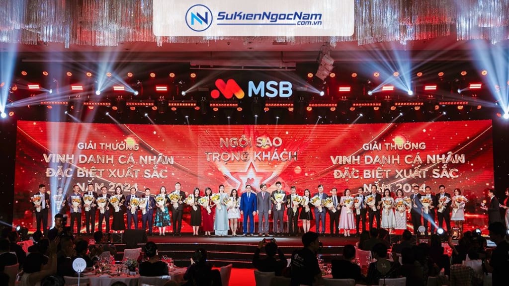 Tổ chức sự kiện Hội nghị Kinh doanh MSB 2025 chuyên nghiệp thành công