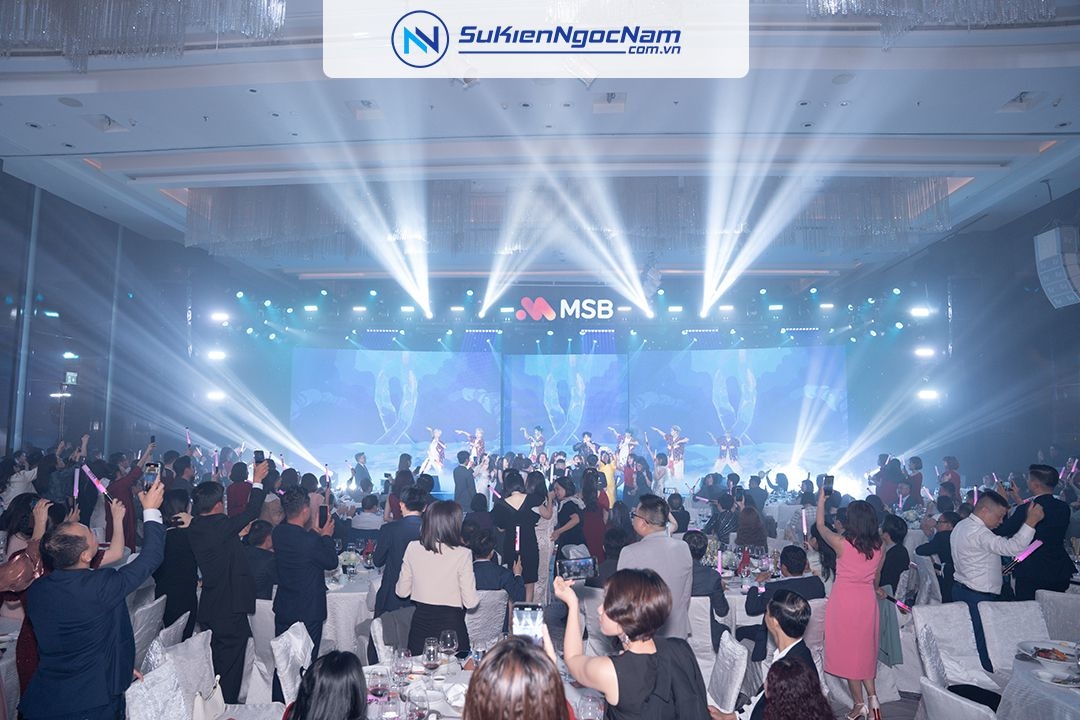 Tổ chức sự kiện hội nghị kinh doanh MSB 2025 chuyên nghiệp thành công