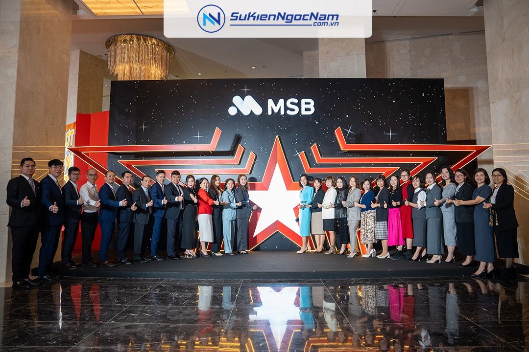 Tổ chức sự kiện hội nghị kinh doanh MSB 2025 chuyên nghiệp thành công