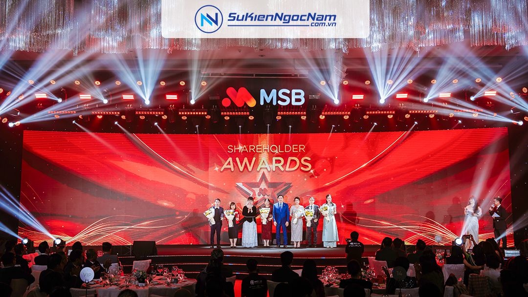 Tổ chức sự kiện hội nghị kinh doanh MSB 2025 chuyên nghiệp thành công