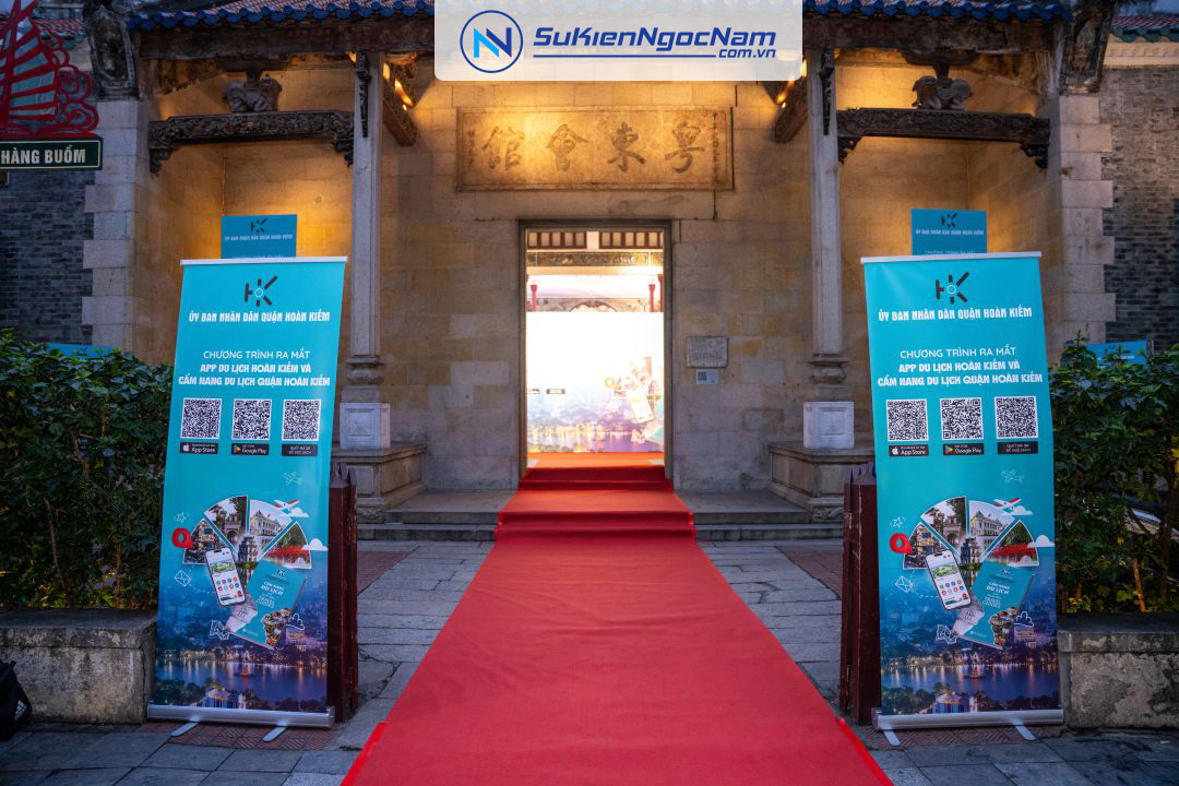 Tổ chức sự kiện ra mắt App Du lịch Hoàn Kiếm và Cẩm nang du lịch quận Hoàn Kiếm