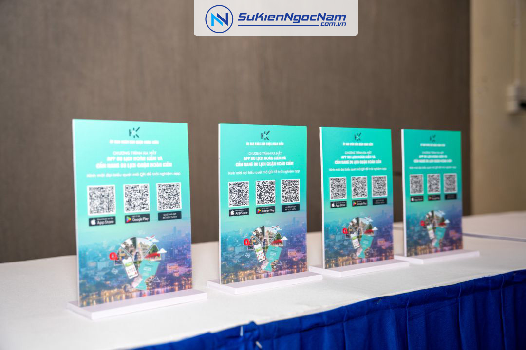 Tổ chức sự kiện ra mắt App Du lịch Hoàn Kiếm và Cẩm nang du lịch quận Hoàn Kiếm