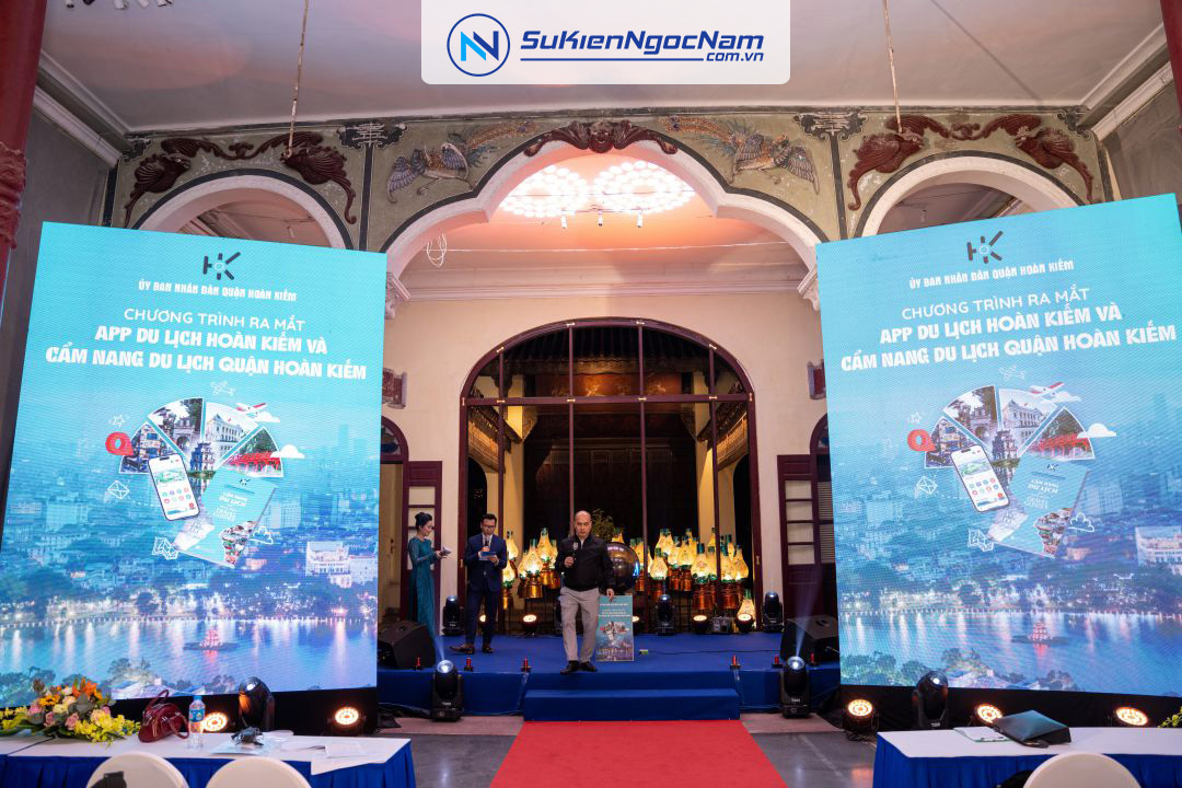 Tổ chức sự kiện ra mắt App Du lịch Hoàn Kiếm và Cẩm nang du lịch quận Hoàn Kiếm