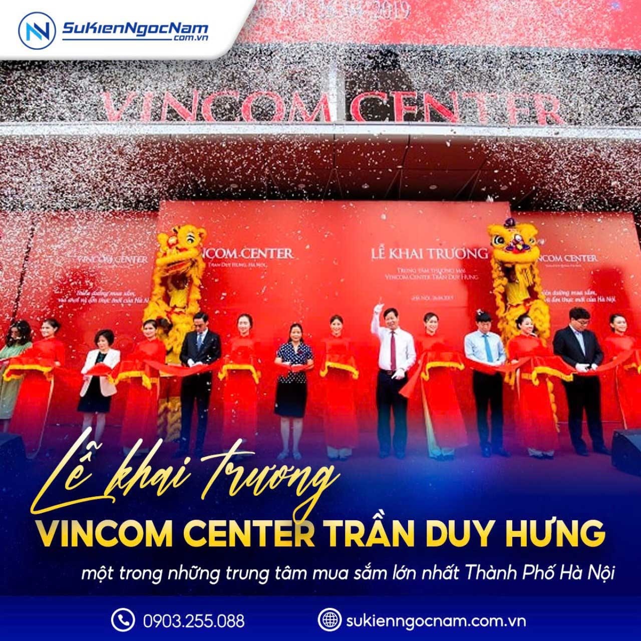 báo giá tổ chức sự kiện khai trương