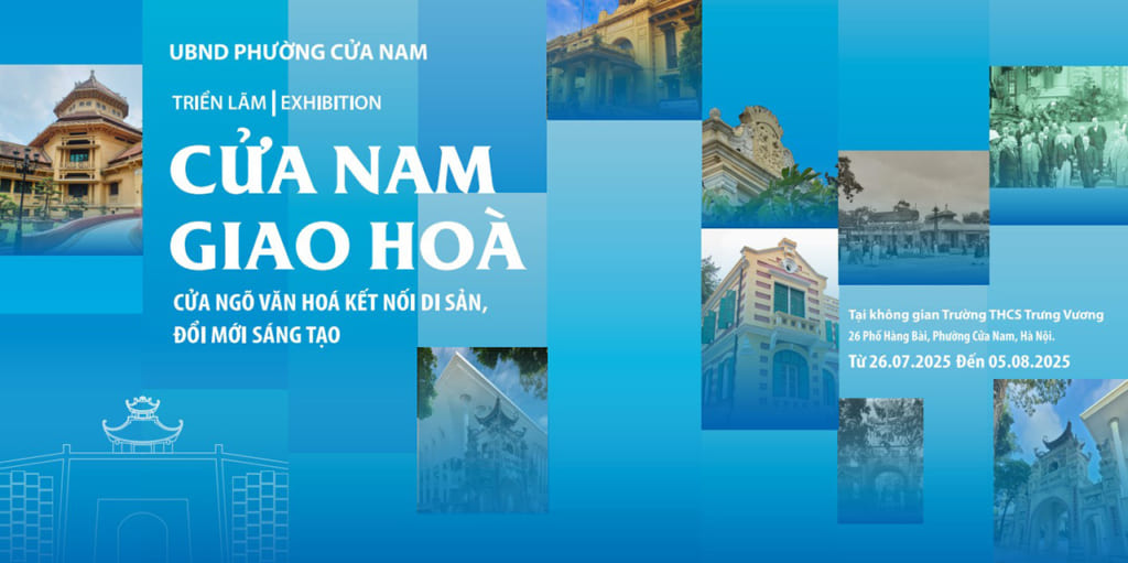 Tổ chức sự kiện triển lãm Cửa Nam Giao Hòa cho UBND Phường Cửa Nam