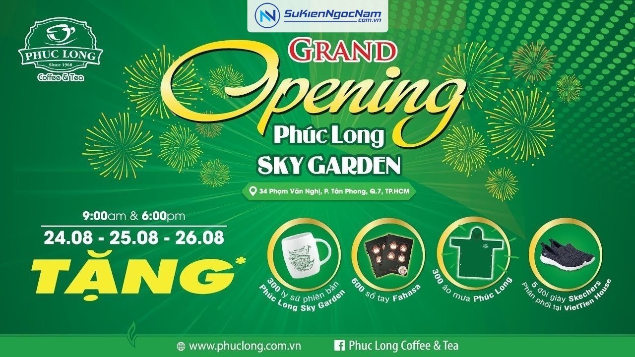 thiết kế poster khai trương cửa hàng