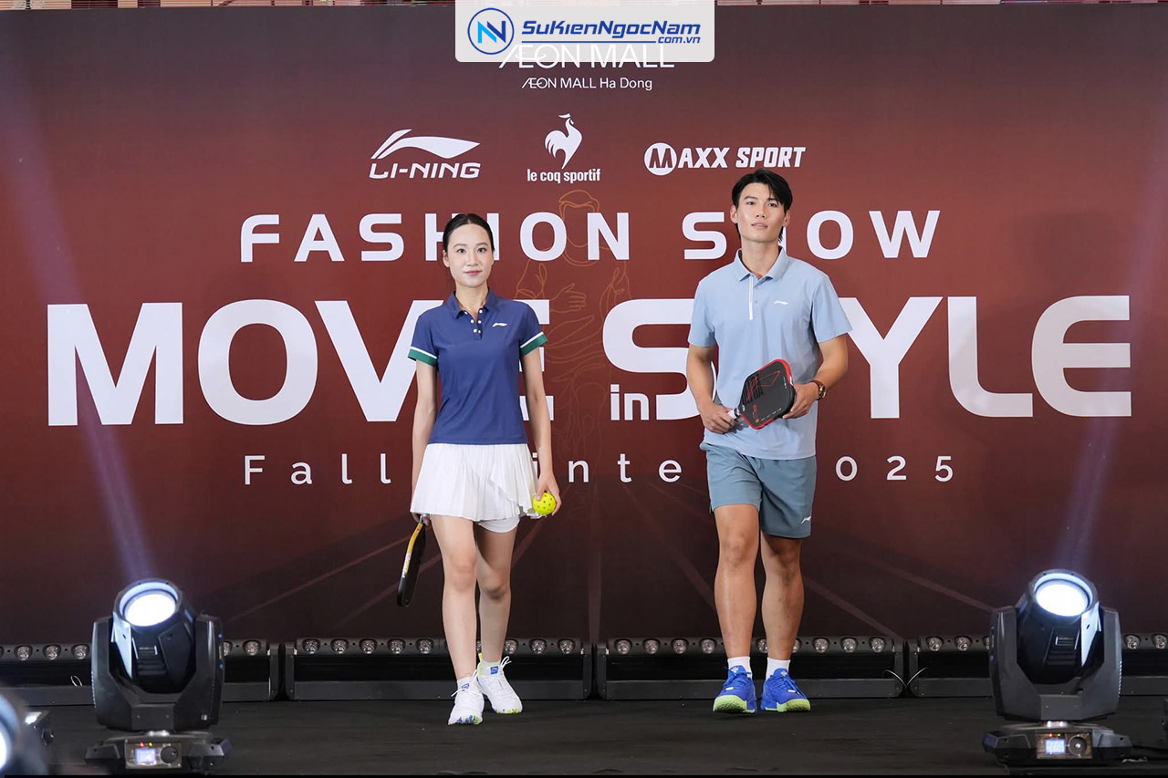 tổ chức sự kiện cùng LI-NINH và ca sĩ ISAAC