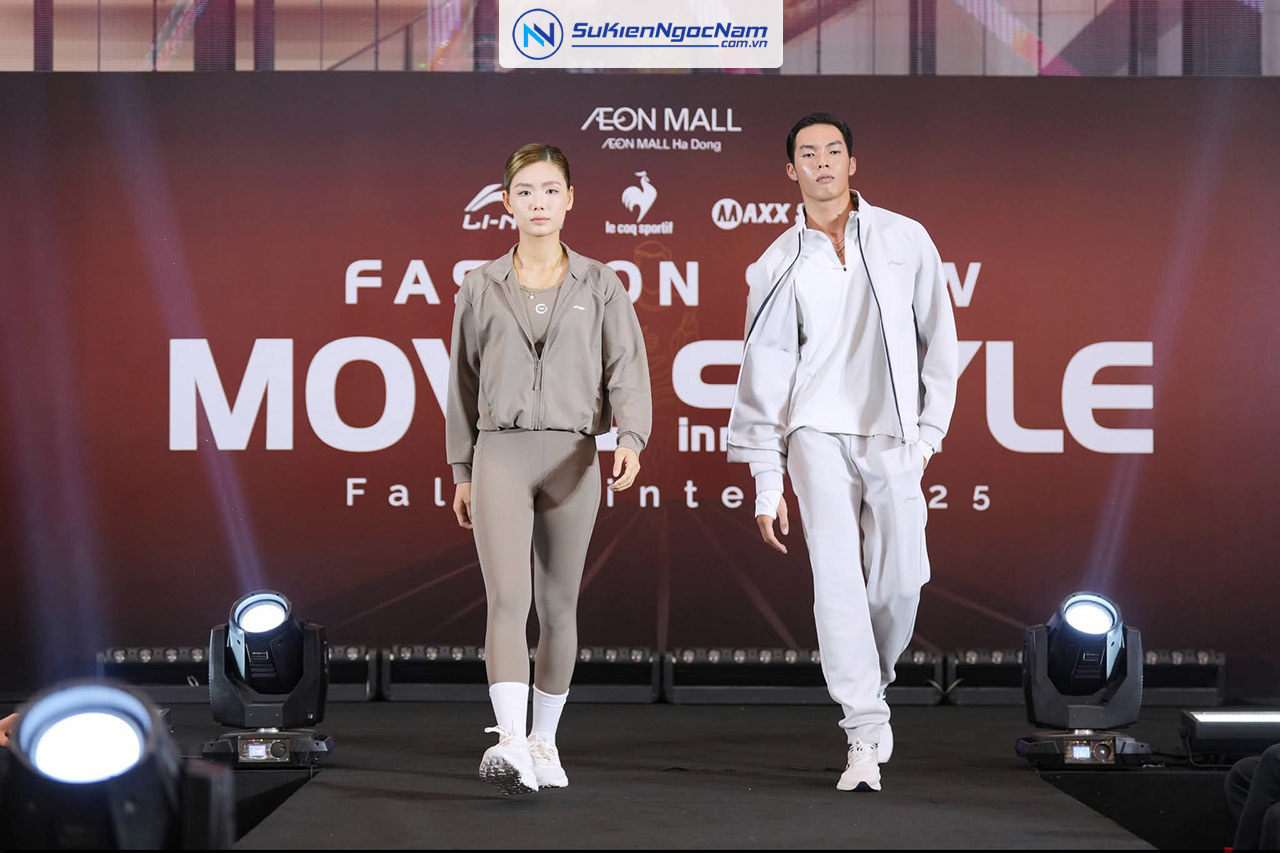 tổ chức sự kiện cùng LI-NINH và ca sĩ ISAAC