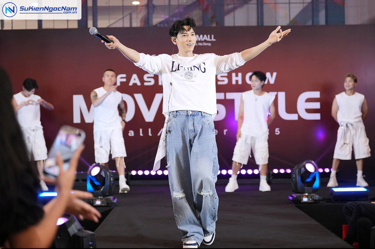 tổ chức sự kiện cùng LI-NINH và ca sĩ ISAAC