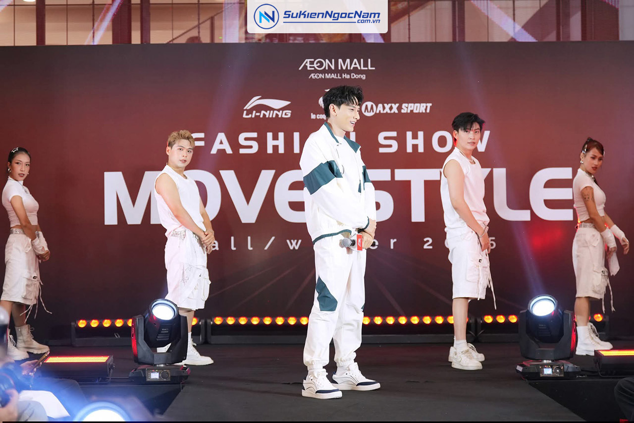 tổ chức sự kiện cùng LI-NINH và ca sĩ ISAAC