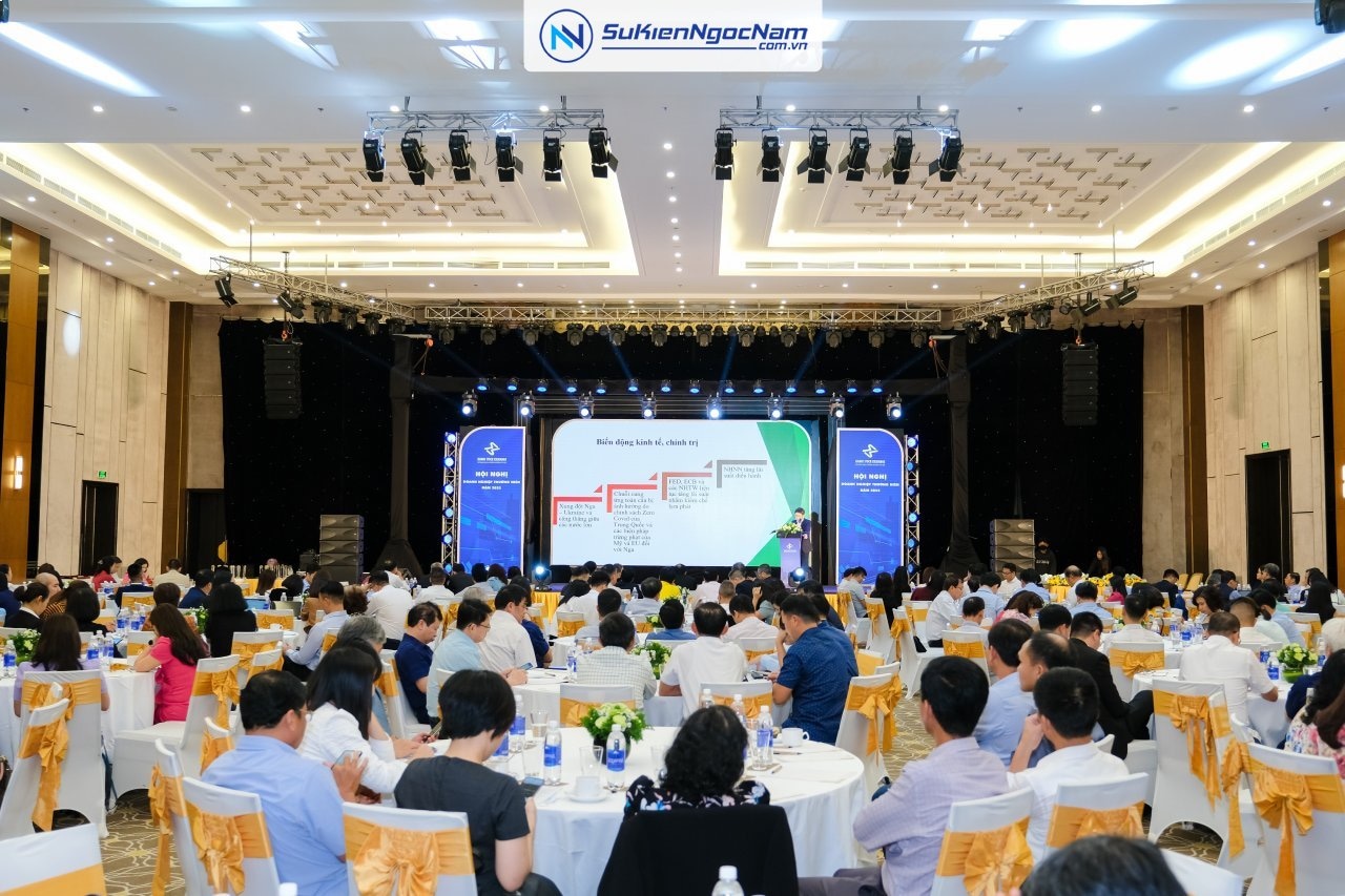 thiết kế 3D sân khấu hội nghị