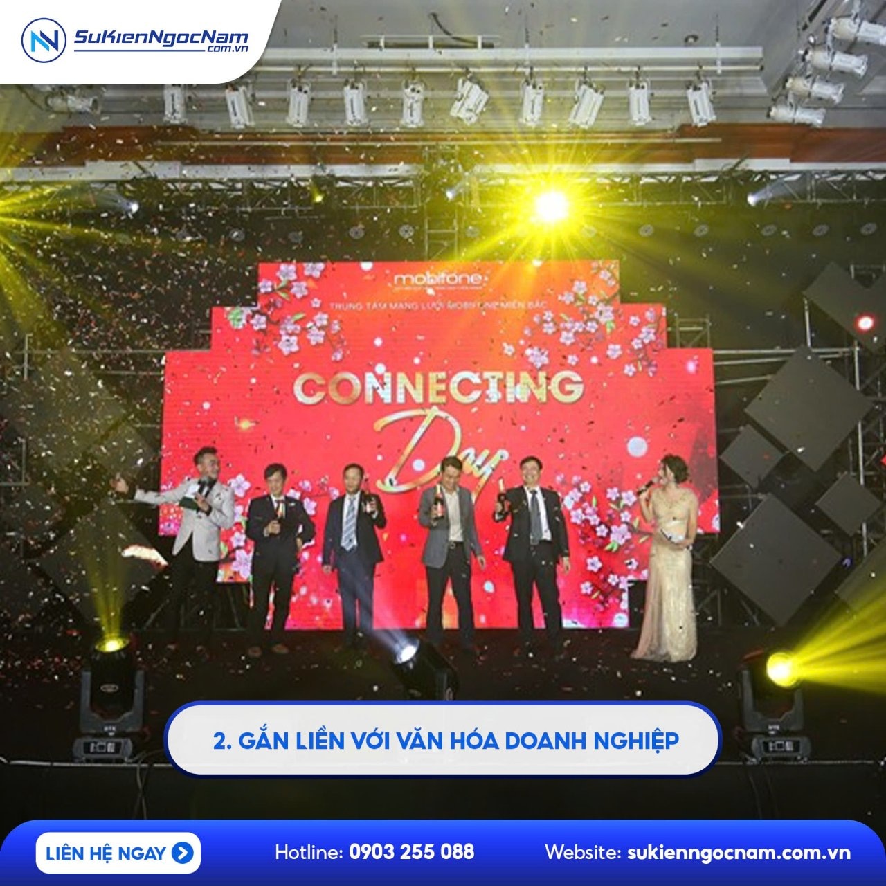 tổ chức sự kiện tiệc cuối năm