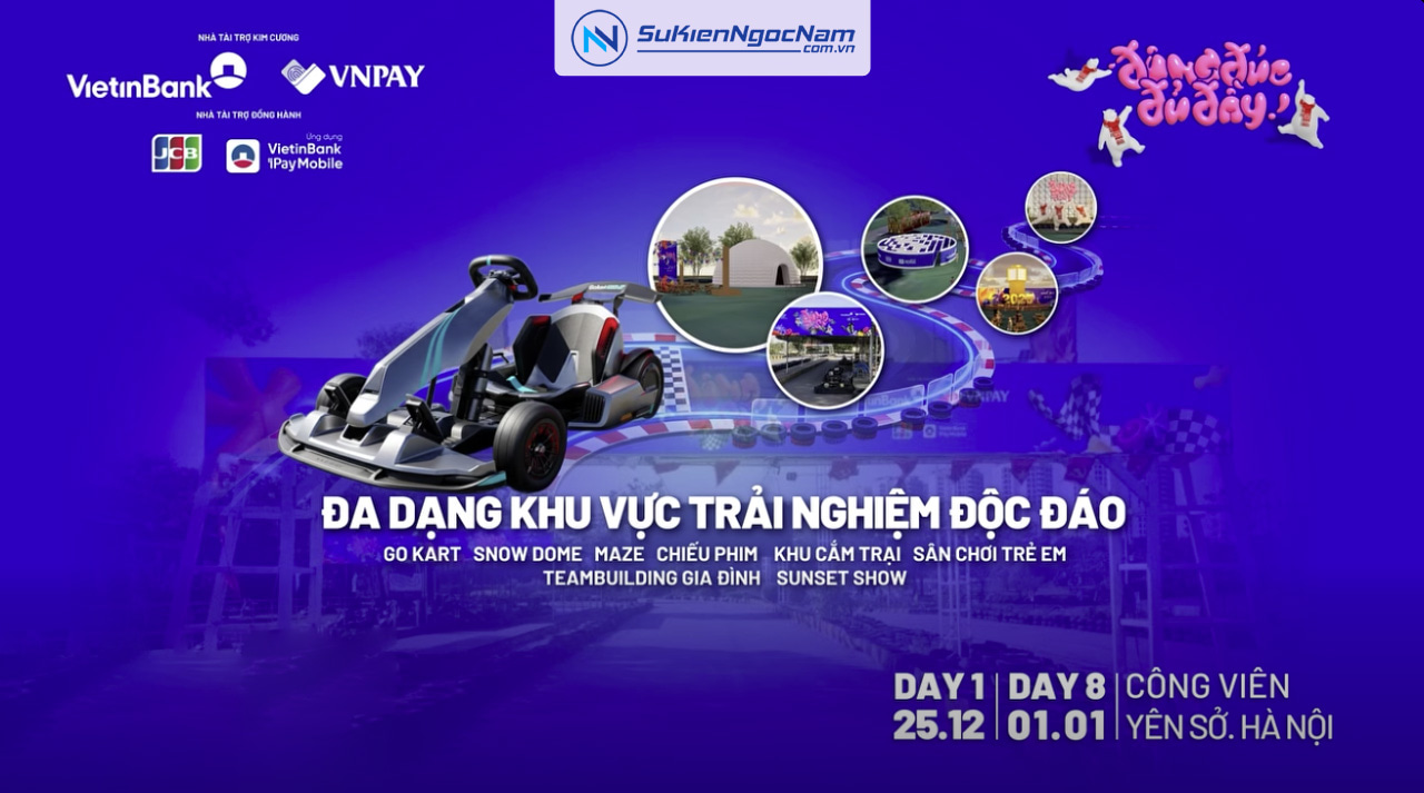 Ngọc Nam Event đồng hành tổ chức sự kiện Đông Concert, Đông Fest ở công viên Yên Sở