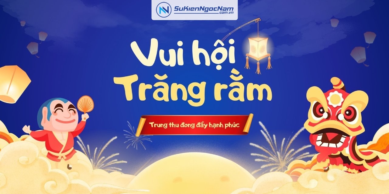 thiết kế 2D banner ngang sự kiện