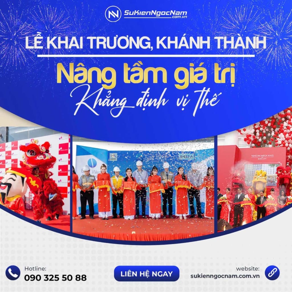 Tổ chức lễ khánh thành nhà máy – Giải pháp trọn gói chuyên nghiệp cho doanh nghiệp